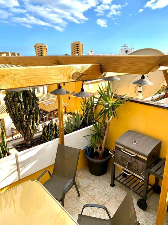 Lux Lovely 3 Bedroom Duplex With Solarium In Centre Of Playa Las Americas Arona  Exterior photo